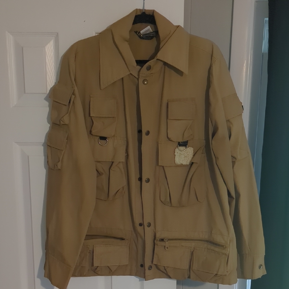 Columbia Men's Tan Military Jacket